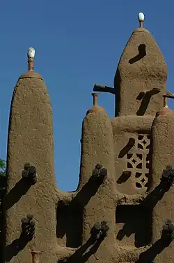 Mesquita Kani-Kombole; estilo Mali