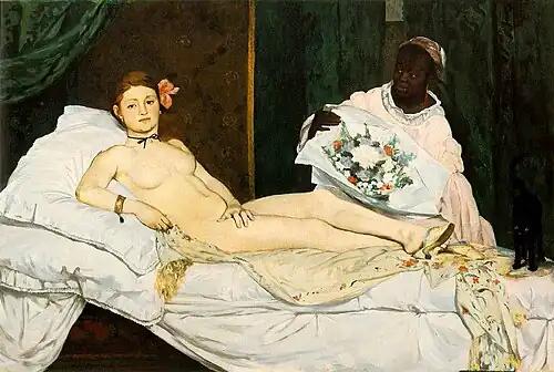 Olympia de Manet.