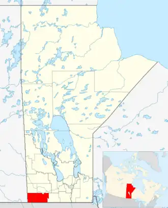 Census Divisions of Manitoba