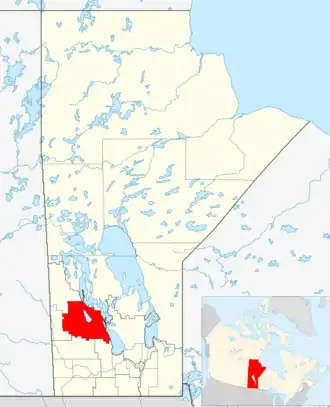 Census Divisions of Manitoba