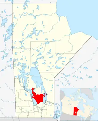 Census Divisions of Manitoba