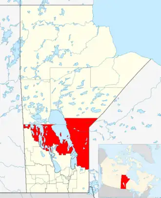 Census Divisions of Manitoba