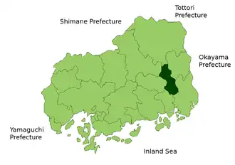 Localização de Fuchū