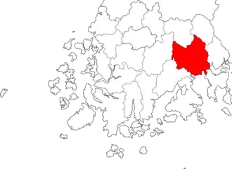 Localização de Suncheon em Jeolla do Sul