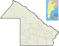 Campo Largo está localizado em: Chaco (província)