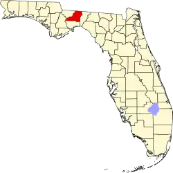 Localização do Condado de Leon (Flórida)