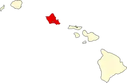 Localização do Condado de Honolulu