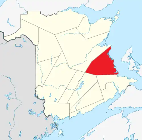 New Brunswick Counties