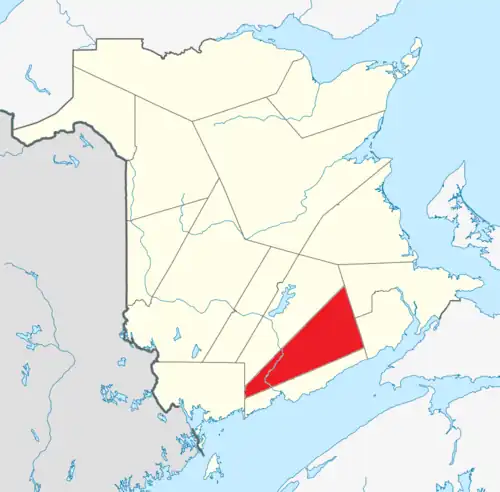 New Brunswick Counties