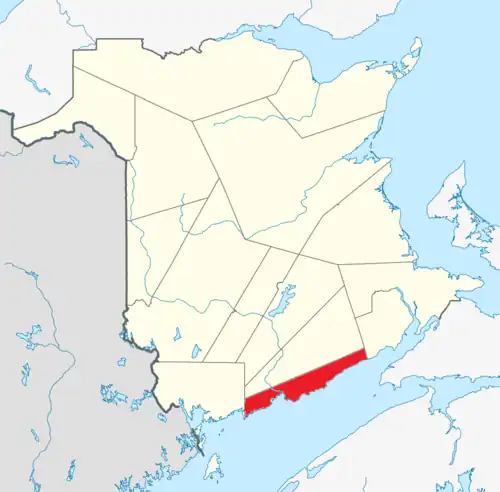 New Brunswick Counties