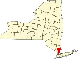 Localização do Condado de Westchester