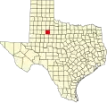 Localização do Condado de Kent (Texas)
