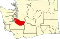 Localização do Condado de Pierce (Washington)