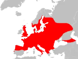 Distribuição na Europa