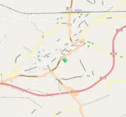 Localização de Bochnia na Polónia