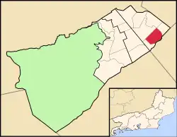 Localização de Rocha Sobrinho no município de Mesquita-RJ