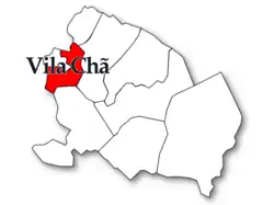 Localização no Município de Vale de Cambra