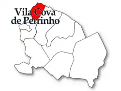 Localização no Município de Vale de Cambra