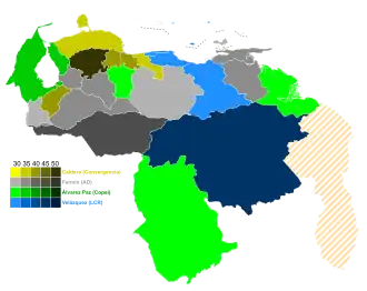 Eleição presidencial na Venezuela em 1993