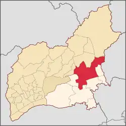 Bonsucesso dentro do distrito de Jardim Presidente Dutra, no município de Guarulhos.