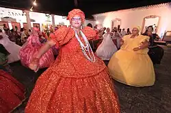 Dançarinas de Maracatu