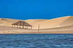 Margem do rio Preguiças