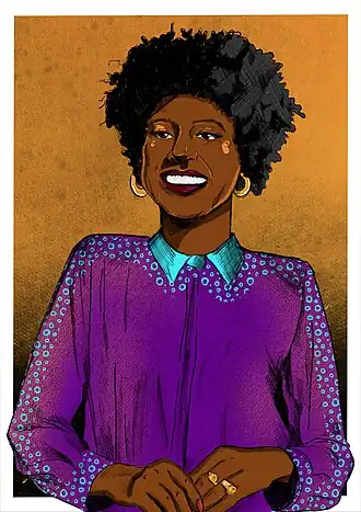 Retrato de Mariama Barbosa