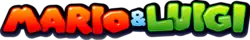 A franquia Mario & Luigi (logótipo na imagem) era a substituição pretendida para os jogos de RPG do Mario.