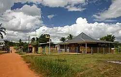 Vista do Correios de Maripasoula