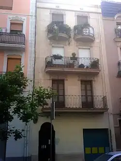 Carrer Benavent, 11, em Barcelona.