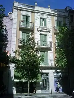 Carrer Galileu 20, em Barcelona.