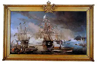 Eduardo de Martino: Fragata Constituição, 1872, Museu Histórico Nacional