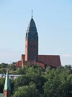 A igreja de Masthugget