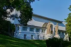 Fachada norte da casa de Ernst Ludwig.