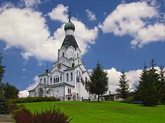 Templo do Espírito Santo, em Medzilaborce.