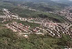 Vista aérea de Salgótarján