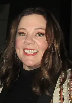 Melissa McCarthy é uma atriz, comediante, escritora, produtora e empresária americana.
