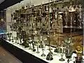 Troféus expostos no Memorial de Conquistas.