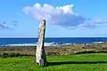 Menhir, côte sauvage