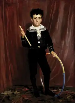 Menino com arco (1885)