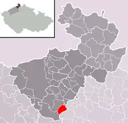 Localização de Merboltice