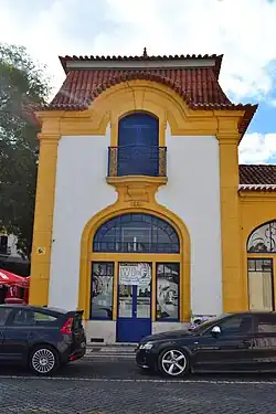 Torreão nordeste da fachada lateral esquerda