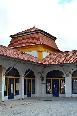 Torreão visto do interior do espaço