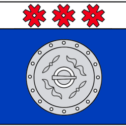 Bandeira oficial de Meremäe