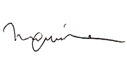 Assinatura de Merlong Solano