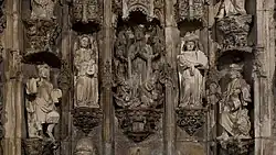 Túmulo de D. Afonso Henriques, pormenor, Igreja de Santa Cruz de Coimbra