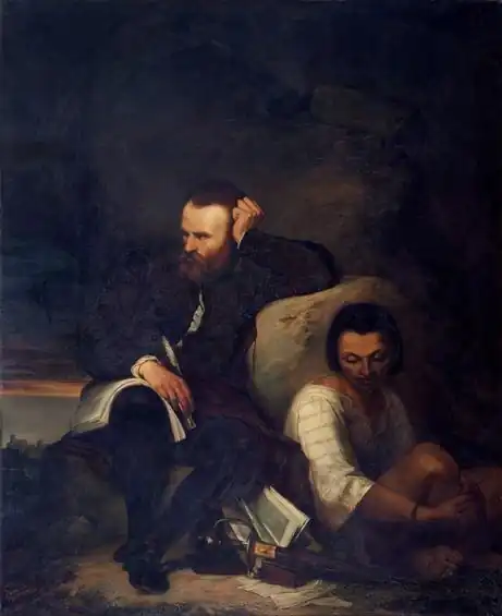 Camões na Gruta de Macau Francisco Augusto Metrass