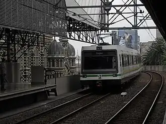 Trem operando na Linha A.