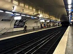 A estação da linha 7.