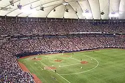 Jogo do Minnesota Twins no Metrodome